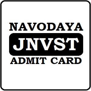 Jnvst Admit Card 2020 Navodaya Hall Ticket 2020 For