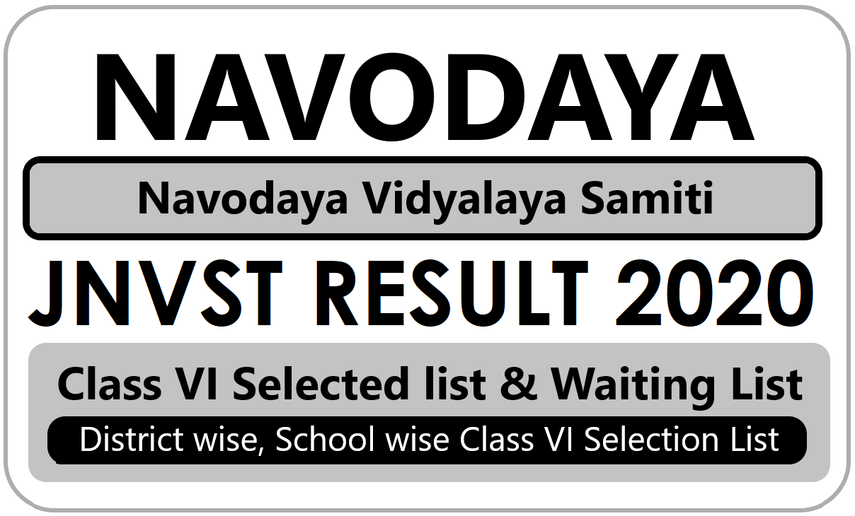 Navodaya Result 2020